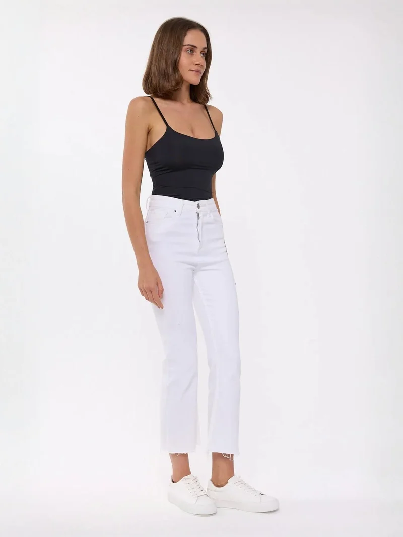 HICCUP Basic Woven Spaghetti-Strap Body