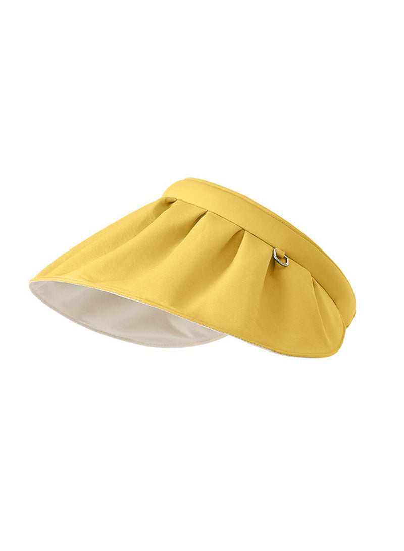 Generic Foldable Shell Sun Hat, Summer UV Protection Empty Top Sun Hat, Sun Hat - Image 1