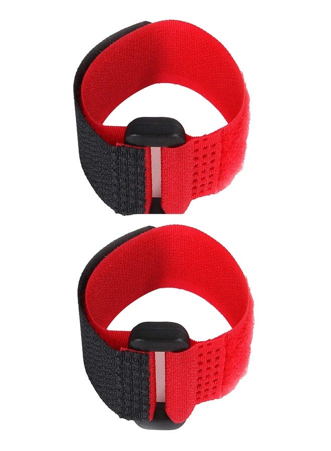 GANPUB 2Pcs Red Crow Rooster Collar, Crow Collar Rooster CollarNo Crow Noise Neck Belt for Roosters Collars, Harnesses and Leashes Nylon Prevent Chickens from Screaming Basic Dog Collars Basic Collars - Image 1