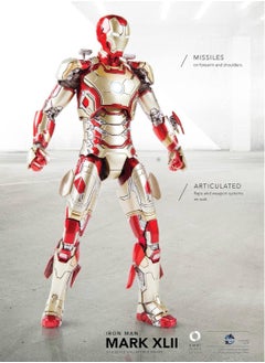 General Marvel Iron Man Mark XLII Collectible Figure (1/12 Scale) (MK42)  - Image 2