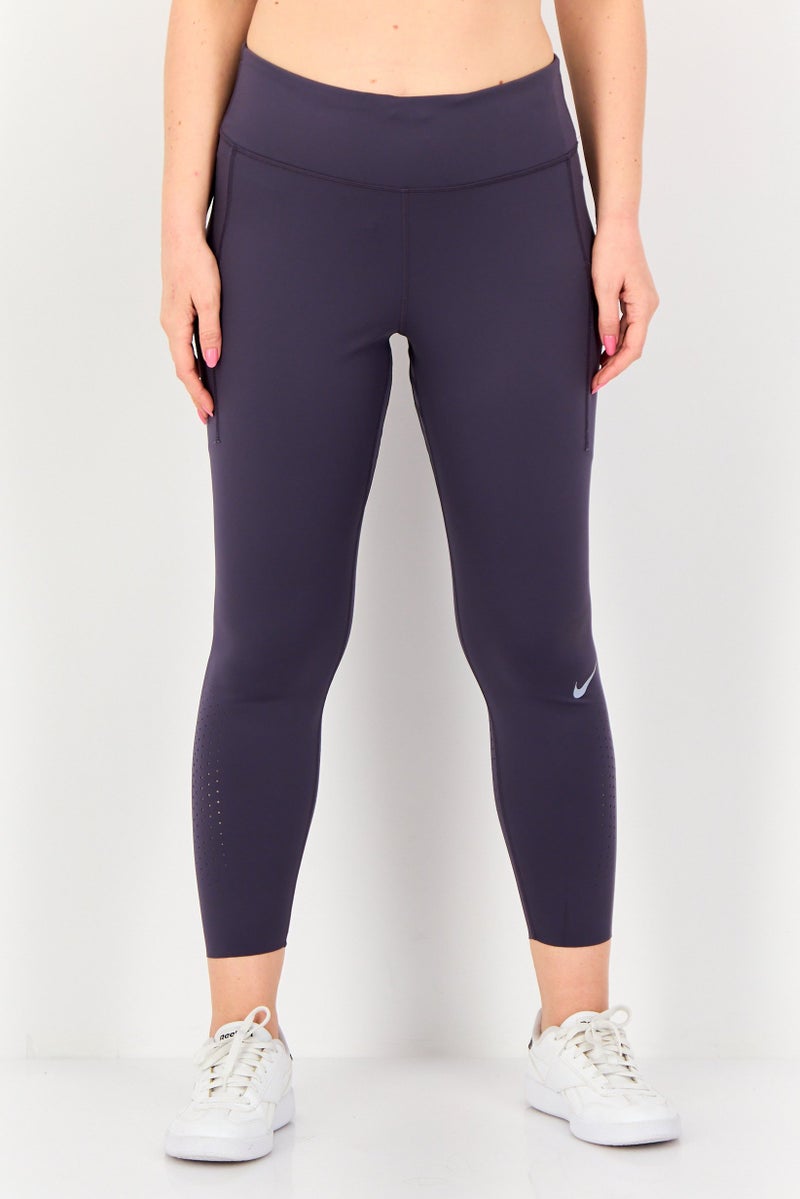 Nike ليجنغ جري للنساء بتقنية دري فيت، بنفسجي - Image 1