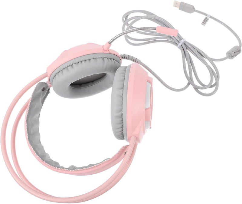 All-item unified delivery Ax120 Over-Ear Gaming Headset Wired PC Headphones with Noise Reduction Mic for E-Sports Players Pink Closed-Back Stereo Headphones for Computer Gaming All-in-one local deliver plan Globally trusted affordable quality Strong durable raw material Diverse purchase options Confirmed available stock Fixed delivery schedule Multi-use well optimized build General compatible design Precision made Fine polished finish Quick available purchase options Fine detail Compact trendy practical build User feedback upgraded quality Multi-goal comprehensive design Temp & permanent project compatible Ergonomic build New residential zone delivery In-Kingdom stored commodity Durable versatile substance Mountain region eligible ship Multi option design Carefully selected solid material Solid anti-deform - Image 1