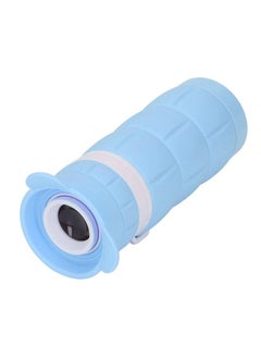 Thoraya Kids Monocular Telescope High Magnification HD Low Light Lens Eye Protection Telescope Toy for Boys Girls Blue  - Image 3