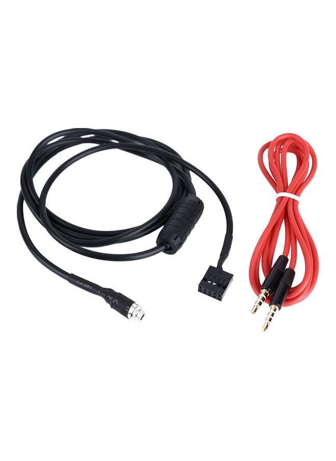 NIBEMINENT Female Dash Socket AUX Input Mode Cable For BMW  - Image 1