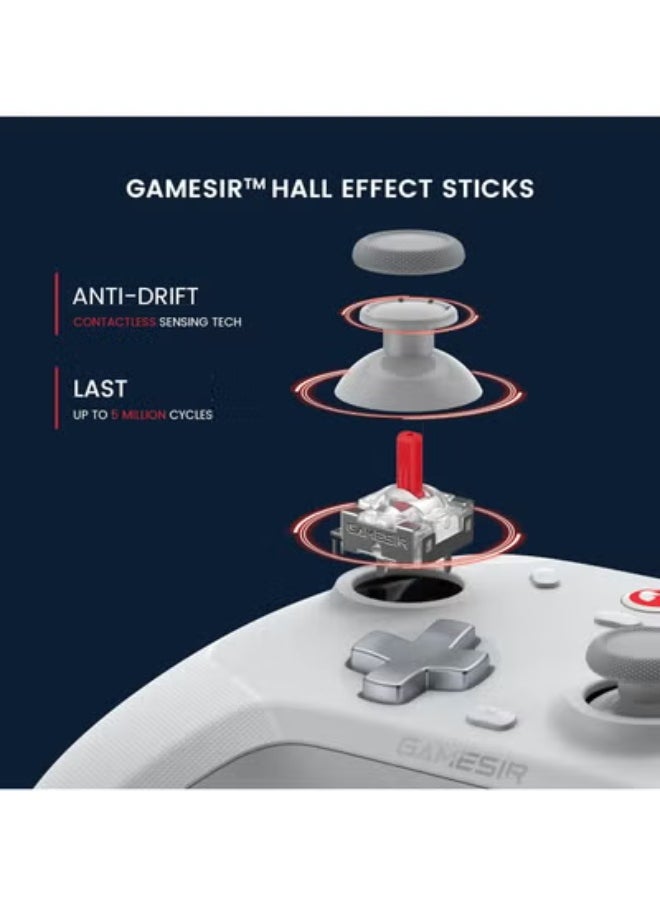 gamesri GameSir T4 Cyclone Pro Wireless Pro Controller for Switch/Lite/OLED, Hall Effect Controller (No Drifting) for Windows PC, Switch, Steam Deck, Android & iOS  - Image 2