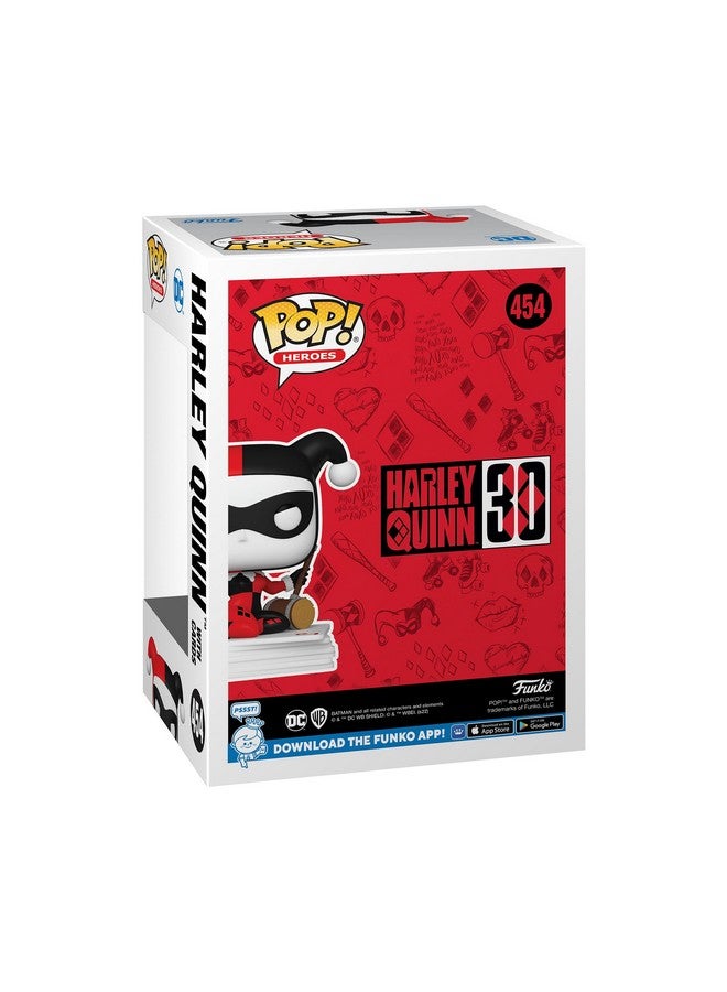 Funko POP! Heroes: Harley Quinn 30th Anniversary Harley Quinn with Cards Vinyl Figure - Image 2