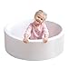 TRENDBOX Soft Memory Foam Ball Pit Sponge Indoor Round Ball Pit NO Balls for Toddler Children White - Image 2