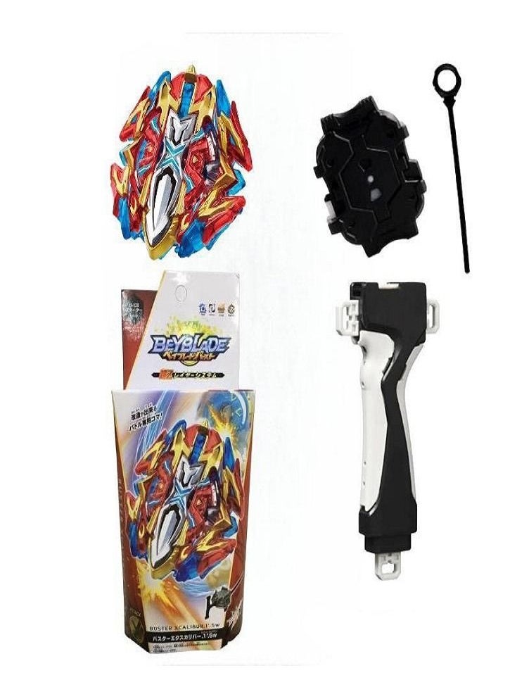 Bey Blade Bey Blade Burst B-120 Starter Buster Excalibur Set With Launcher And Grip 