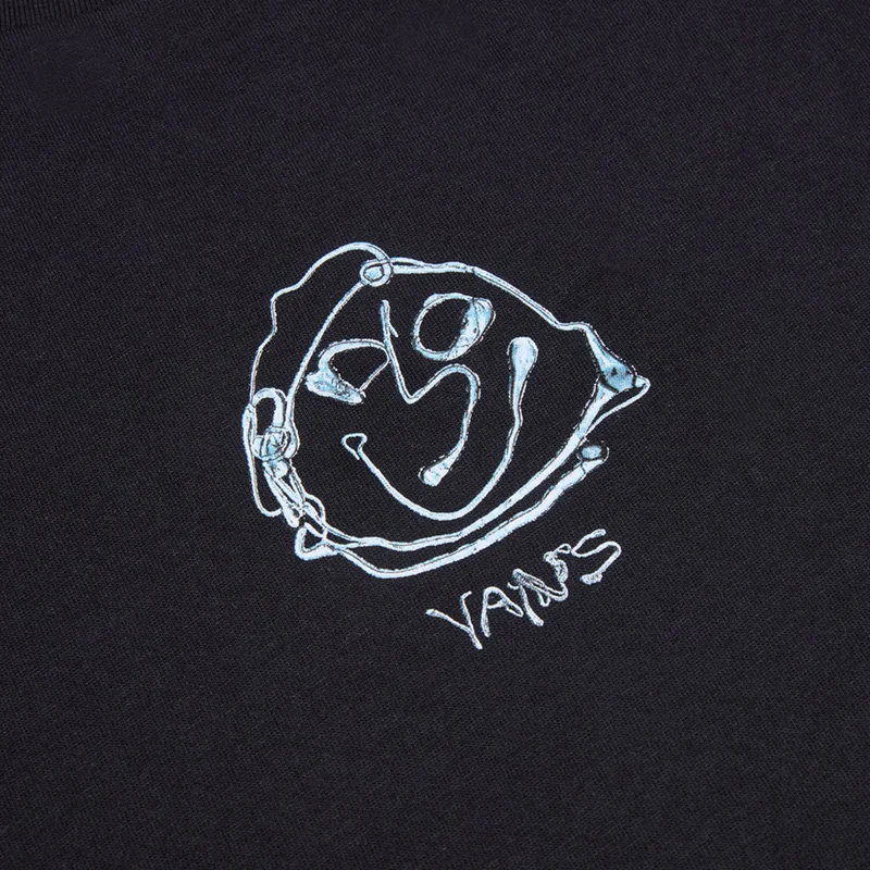 VANS Black Women's Grinning Face Crop Top for Women | Best Price UAE