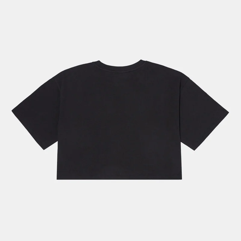 فانز Women's Grinning Face Crop Top