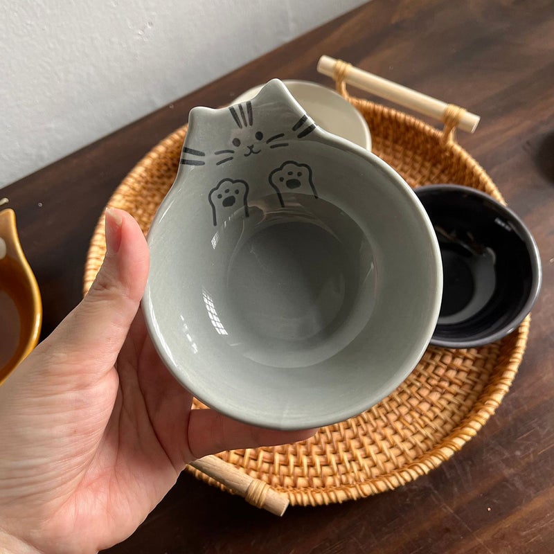 🐾 وعاء فواكه من السيراميك بتصميم متين للاستخدام اليومي مع رسومات كرتونية - Image 2