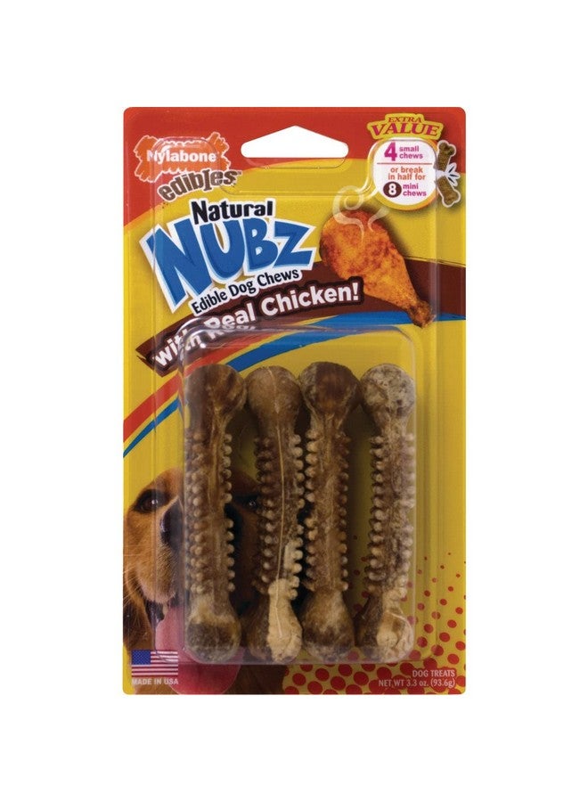 Nylabone 4PK Chic Nubz Dog Treat
