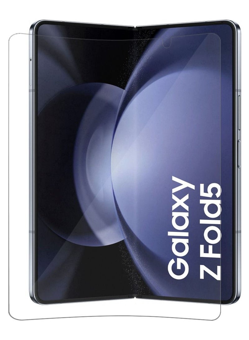 CATANES Samsung Galaxy Z Fold 5 Screen Protcetor Scratch and Shatter Resistant Anti Bubble Glass - Image 2