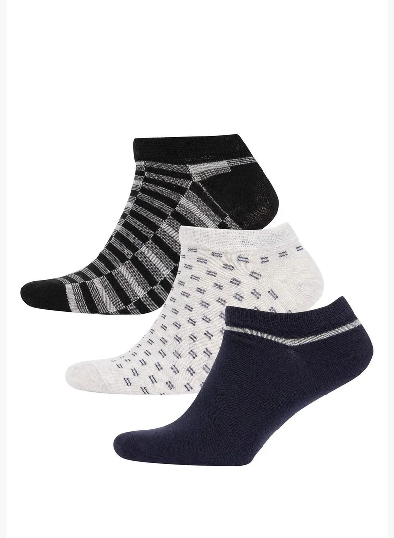 DeFacto 3 Pack Man Low Cut Socks