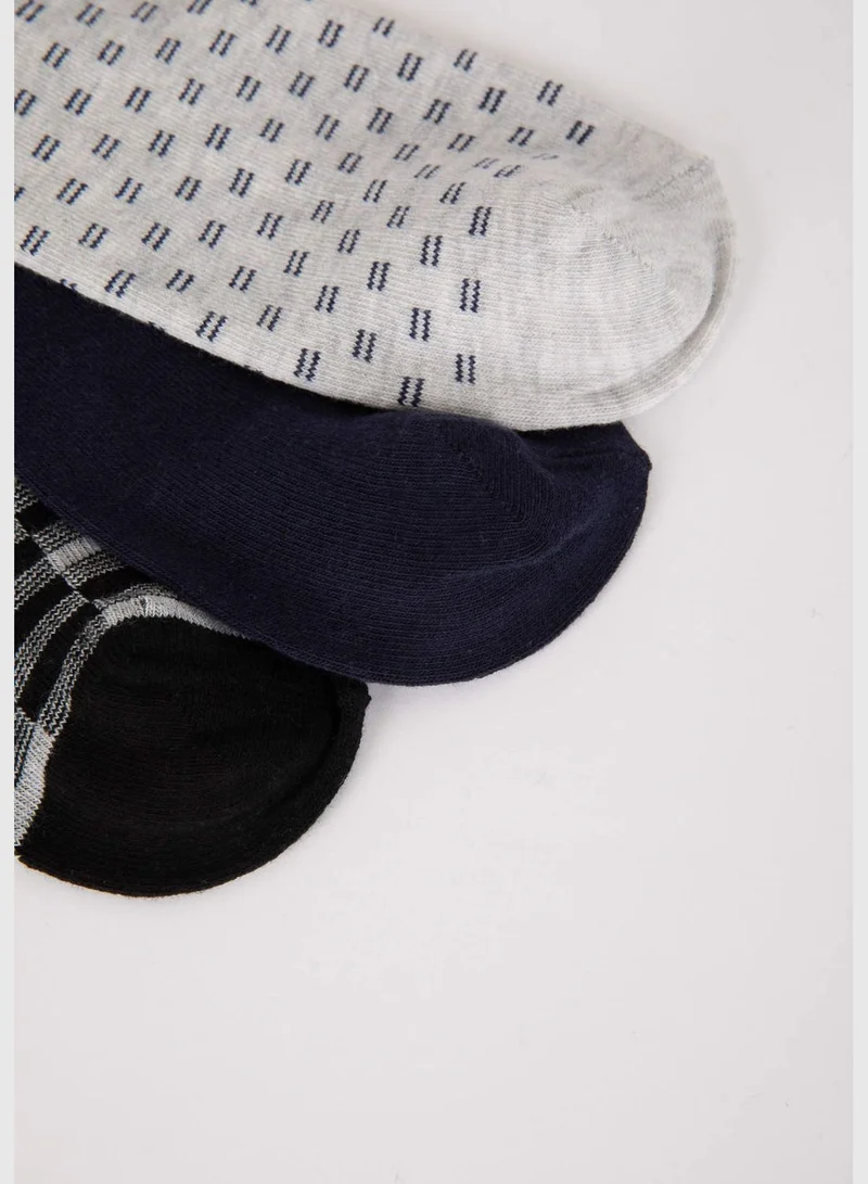 DeFacto 3 Pack Man Low Cut Socks
