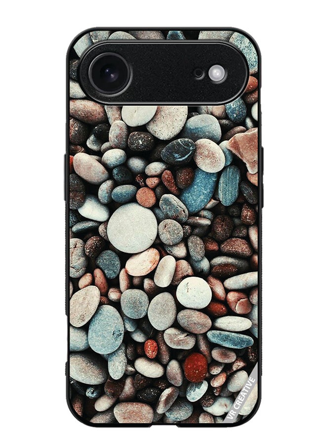 Protective Case Cover For Apple iPhone 17 Air Pebbles Design Multicolour