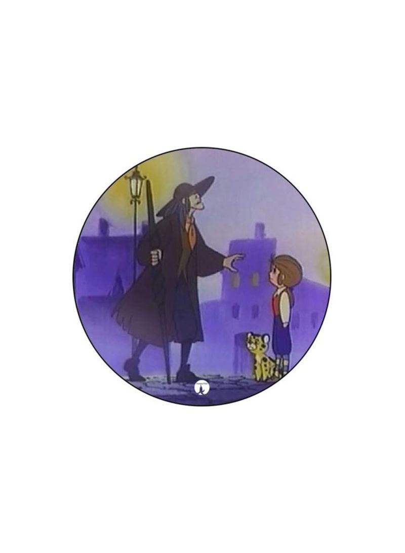 RKN The Anime Jazeerat Al Kanz Printed Fridge Magnet  Purple/Red/Black - Image 1