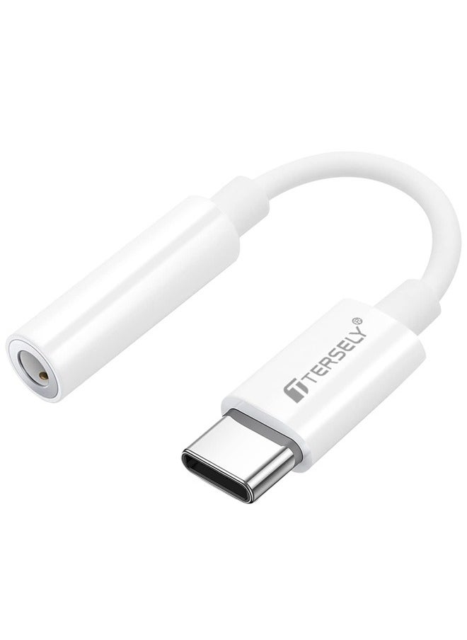 Type-C USB C to 3.5mm Headphone Adapter Cable Jack, Audio Car AUX for iPhone 16/15 Pro/Max/Plus Samsung Fold/Flip 6 5 S25 S24 Google Pixel 9, for iPad 10th Pro Mini 6 Air