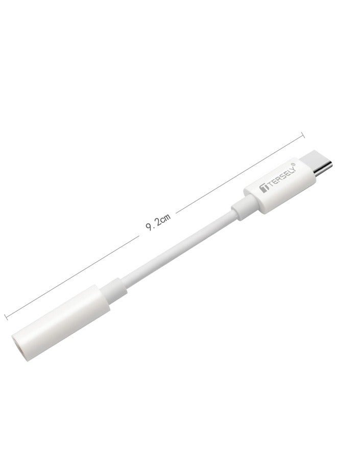 بشكل مختصر كابل محول USB-C إلى مقبس سماعة رأس 3.5 مم، مدخل AUX للسيارة لأجهزة iPhone 18/17/16/15 Pro/Max/Plus، وSamsung Fold/Flip 7/6 /S26/S25/S24، وGoogle Pixel 11/10/Pro/XL، ولأجهزة iPad 10th Mini 6 Air - Image 2