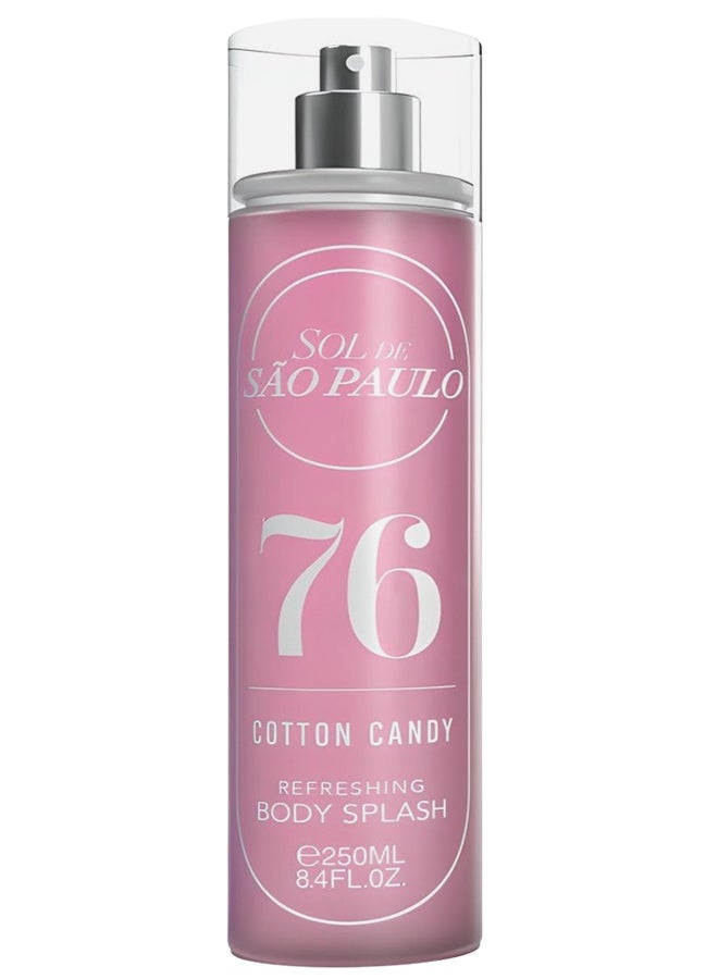 اس او ال 10 قطع معطر جسم دي ساو باولو 76 كوتون كاندي المنعش 250 مل - Image 2