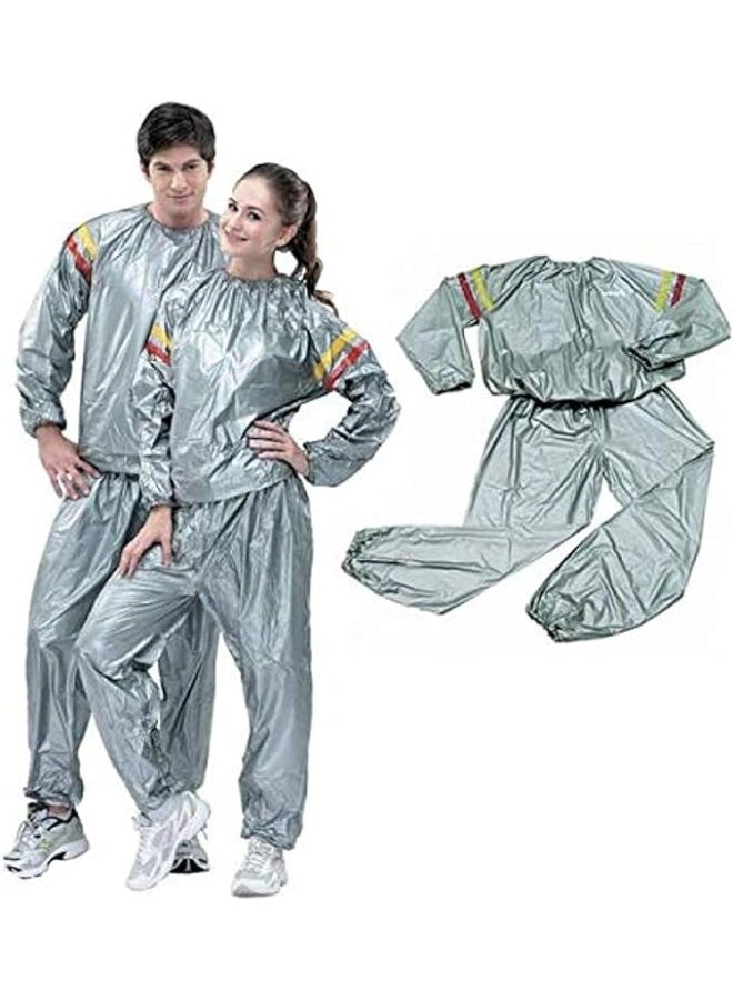 Sauna suit for men and women, sweat suit for exercise, gym, walking and daily sports activities - Image 1