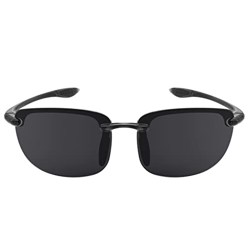 JULI Eyewear JULI Nylon Polarized Sunglasses for Men Women Driving Fishing Baseball Driving 8001 (Nylon Polarized Grey/Grey) - Image 2