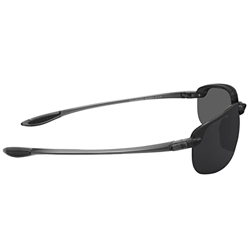 JULI Eyewear JULI Nylon Polarized Sunglasses for Men Women Driving Fishing Baseball Driving 8001 (Nylon Polarized Grey/Grey) - Image 4