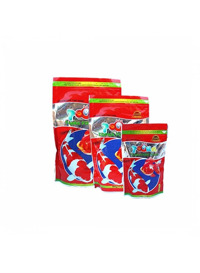 طعام أسماك استوائي متوازن غذائيًا من أكواريوم