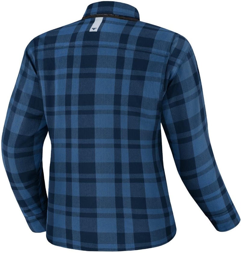 SHIMA Men's Renegade 2 Motorcycle Shirt - Blue, XXL - Image 4