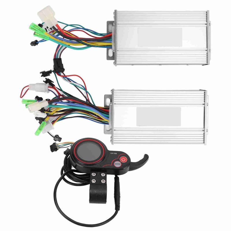 Electric Bicycle Motor Controller Dual Drive Electric Bicycle LCD Meter Controller - Image 2