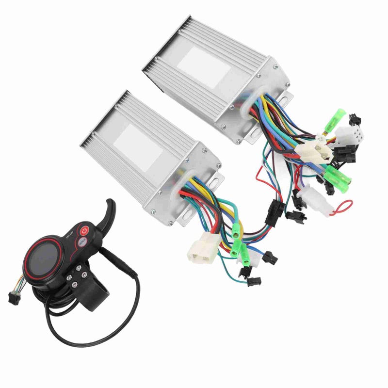 Electric Bicycle Motor Controller Dual Drive Electric Bicycle LCD Meter Controller - Image 3