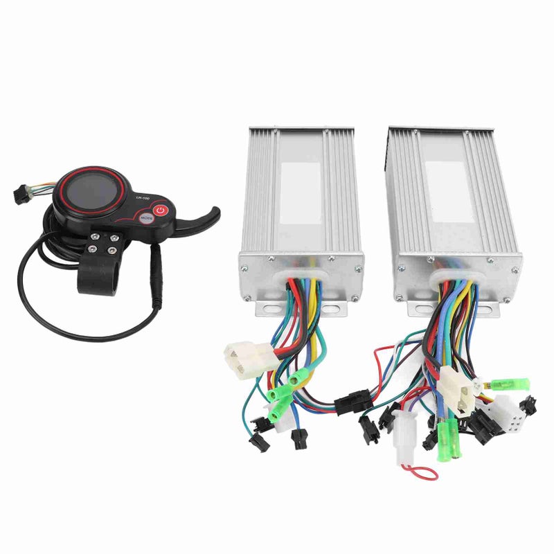 Electric Bicycle Motor Controller Dual Drive Electric Bicycle LCD Meter Controller - Image 1