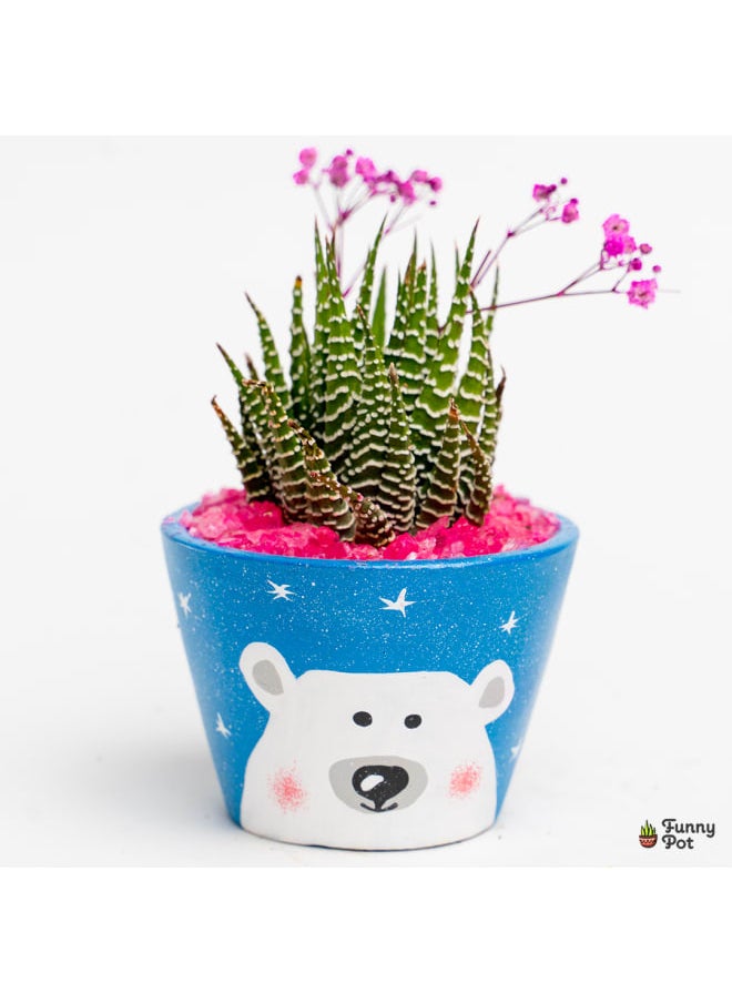 Funny Pot Cactus pottery pot 