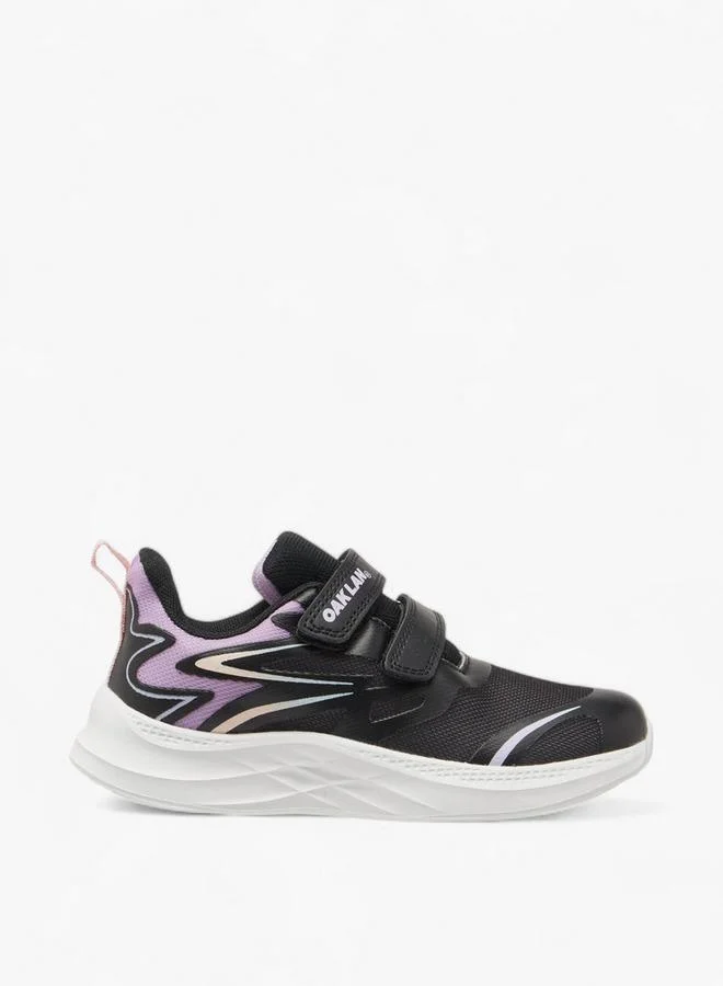 Oaklan By Shoexpress Pull Tab Detail School Sports Shoes With Hook And Loop Closure