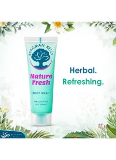 BERGMAN KELLY Travel Size Body Wash (1 Fl Oz 100 Pk Nature Fresh) Delight Your Guests With A Refreshing & Soothing Hotel Body Wash Quality Mini And Small Size Guest Hotel Toiletries In Bulk  - Image 3