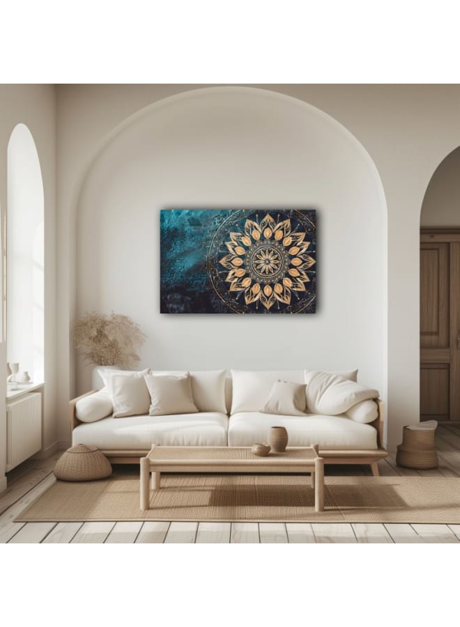 Home Gallery Amazing Mandala Design Printed On Canvas Wall Art - Image 3