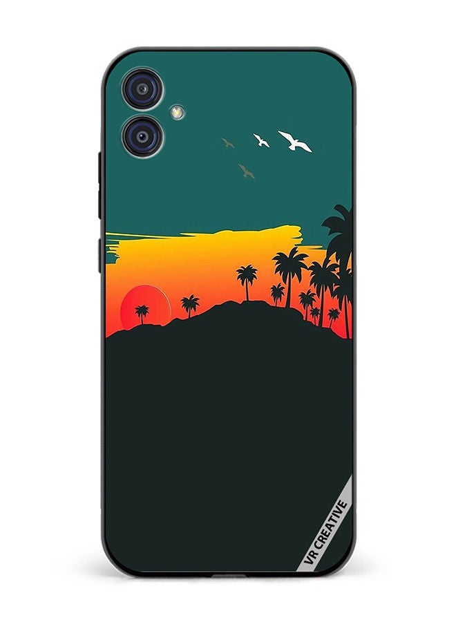 VR CREATIVE Protective Case Cover For Samsung Galaxy M04/F04 Nature Design Multicolour - Image 1