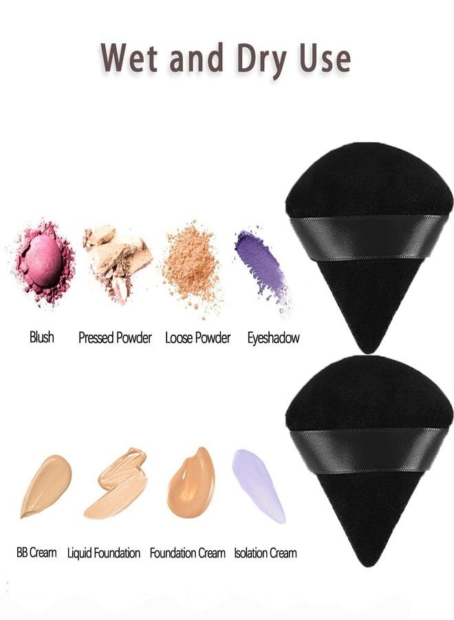 INOG Picasso Korean Makeup Spatula, Foundation Spatula Korean, Spatula For Makeup, Korean Foundation Spatula Eye Shadow Eyelash Nail Art Spatula (Spatula/Palette+Powder Puff),1 Count - Image 5