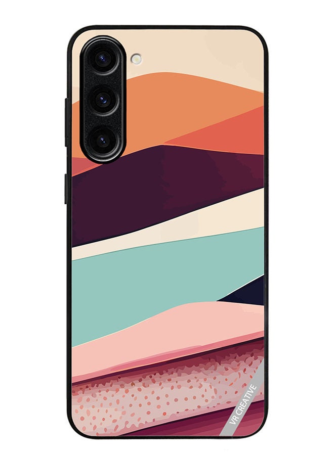 VR CREATIVE Protective Case Cover For Samsung Galaxy S23 Plus Texture Design Multicolour - Image 1