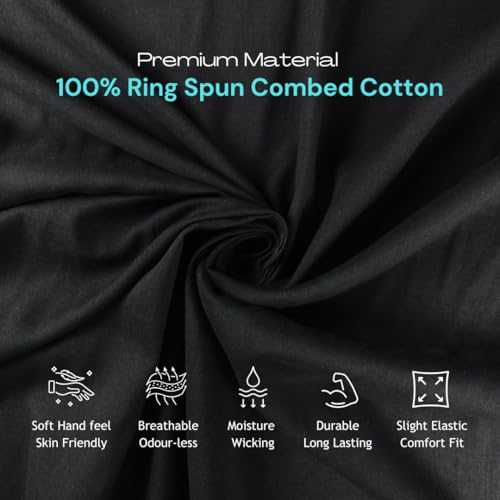 JC DISTRO Mens Hipster Hip Hop Basic Tank Top Soft Premium Cotton Jersey Shirts Mint Large - Image 5
