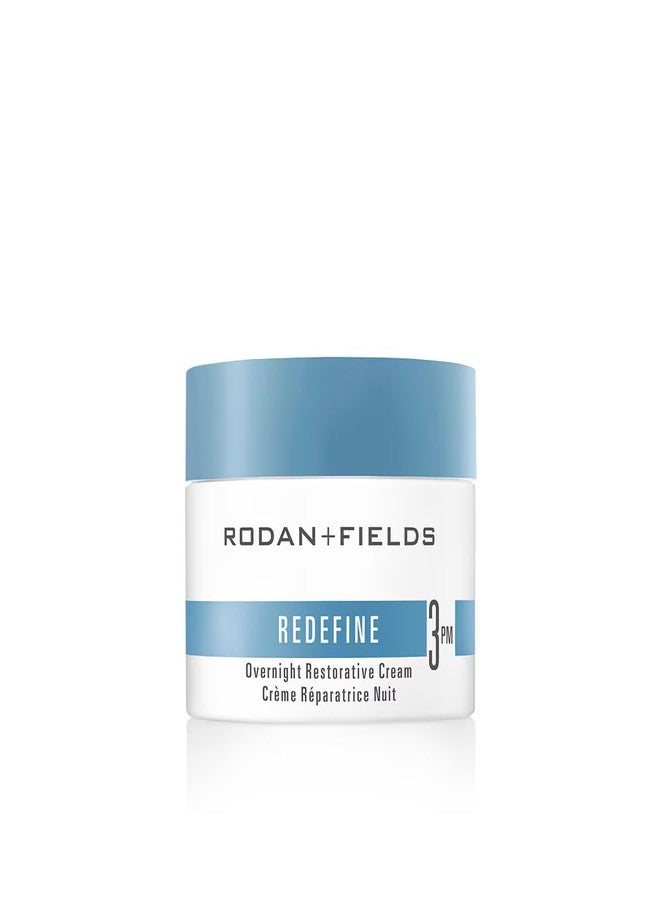 Rodan Fields RODAN + FIELDS Redefine Overnight Restorative Cream | Step 3 PM | Anti Aging Face Moisturizer for Deep Wrinkles & Fine Lines | Firms & Tightens Skin | Night Face Cream | Glycolic Acid & Bakuchiol - Image 1