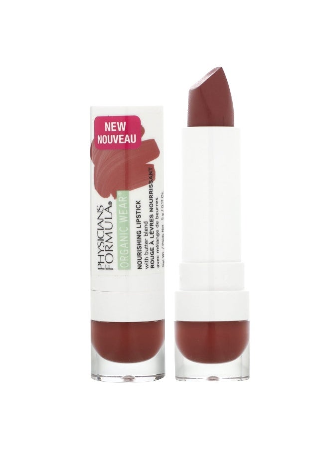 Physician's Formula Physicians Formula, Organic Wear, Nourishing Lipstick With Butter Blend, PF11074 Spice, 0.17 oz (5 g)  - Image 1