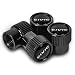 HUIANTS Car Tire Valve Stem Caps Metal Air Valve Cap for Honda Civic SI AccessoriesCorrosion and Wear Resistance4Pcs for Civic - Image 2