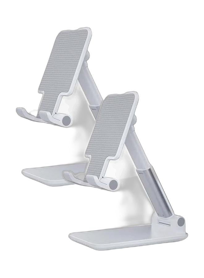 حامل هاتف محمول، حامل لوحي للبث المباشر على المكتب، حامل بجانب السرير، إطار دعم عالمي متعدد الوظائف قابل للرفع والطوي - Image 1