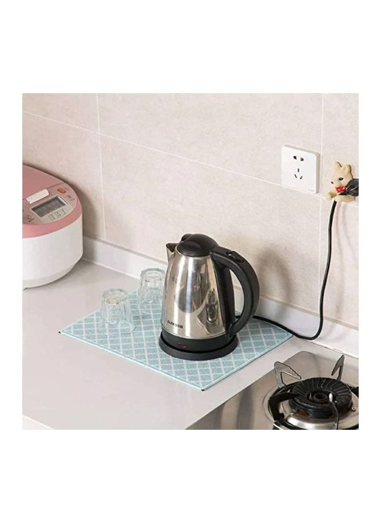 Super Absorbent Dish Drying Mat Random Colors and Patterns