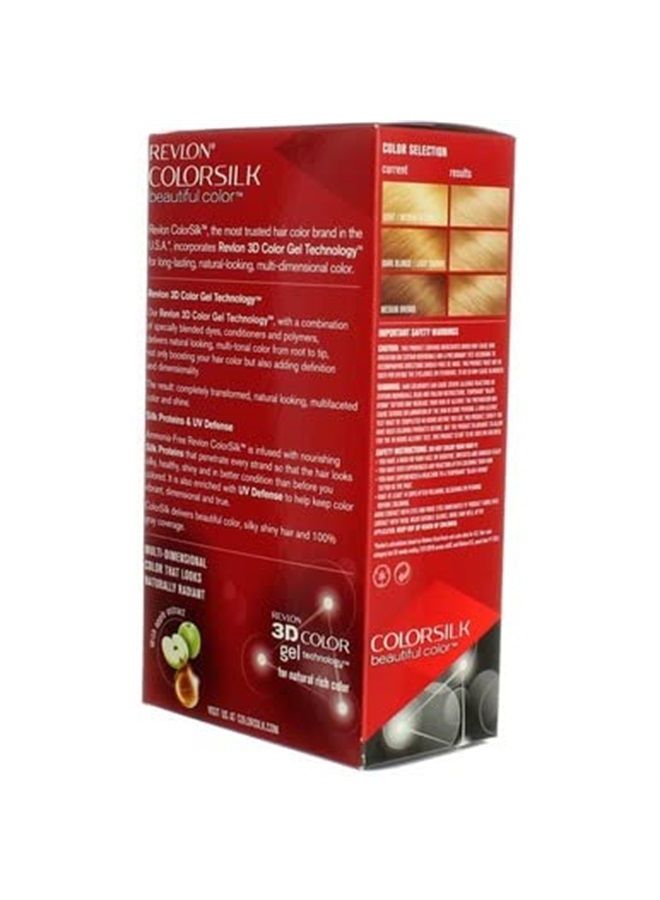 Revlon ColorSilk Hair Color 70 Medium Ash Blonde 1 Each (Pack of 6)