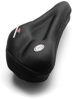 ROBESBON Robesbon Bicycle Saddle Cover Gel Padded Seat Comfortable Cushion, Unisex Men Or Women, for Mountain, Dirt, Street Bikes-Black 