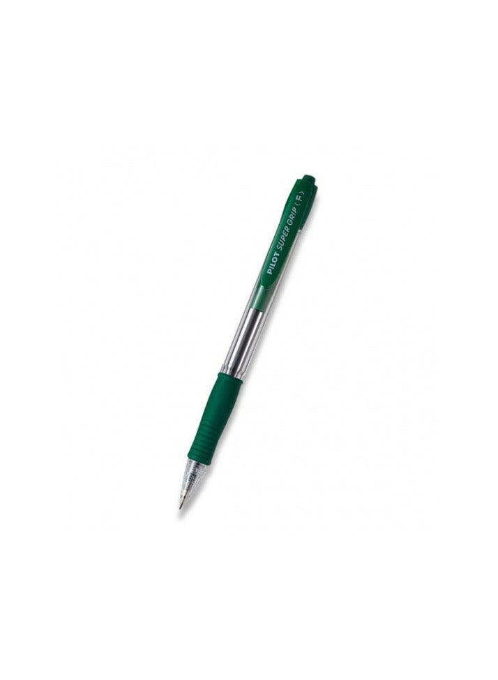 بايلوت قلم حبر جاف مستطيل برأس كروي من بايلوت سوبر جريب BPGP-10R-F-G، أخضر ناعم - Image 2