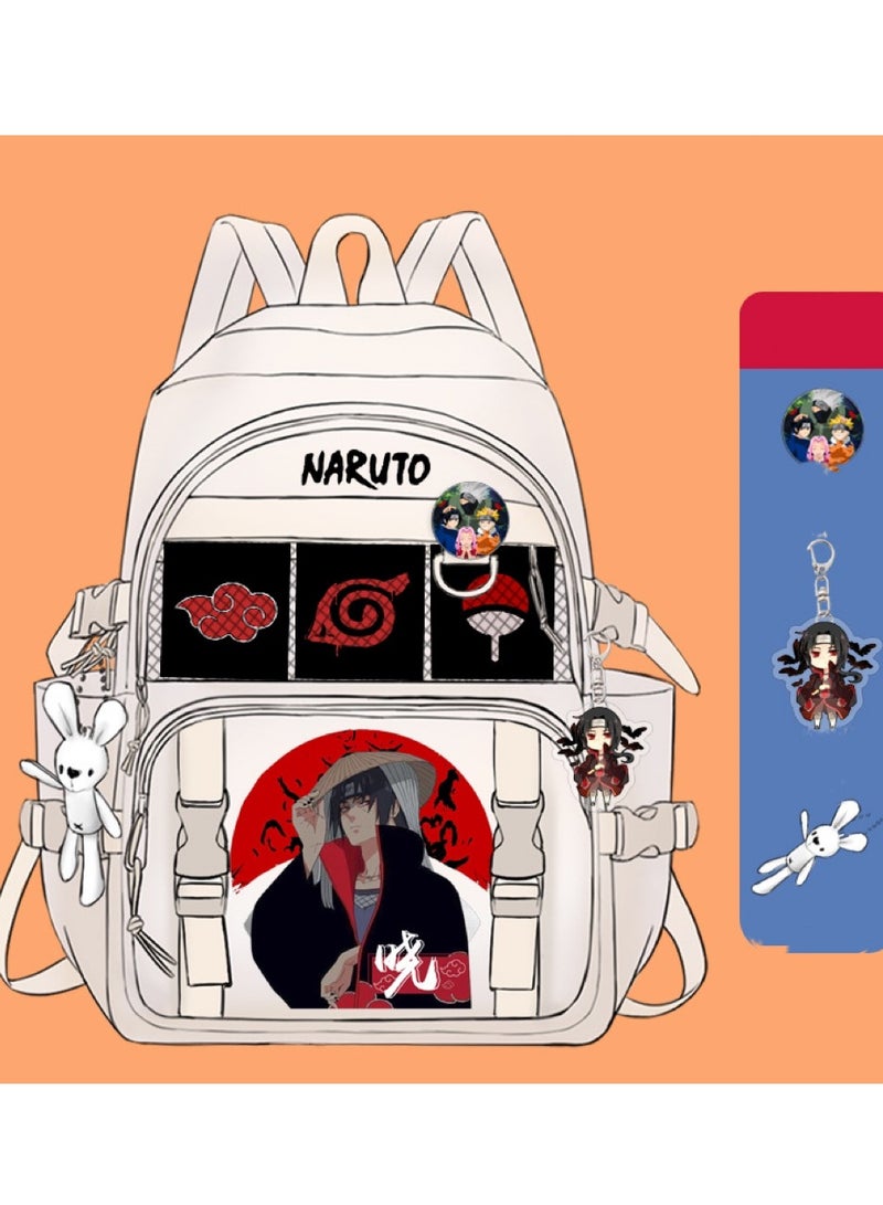 KUYING Naruto Backpack Anime Backpack  - Image 1