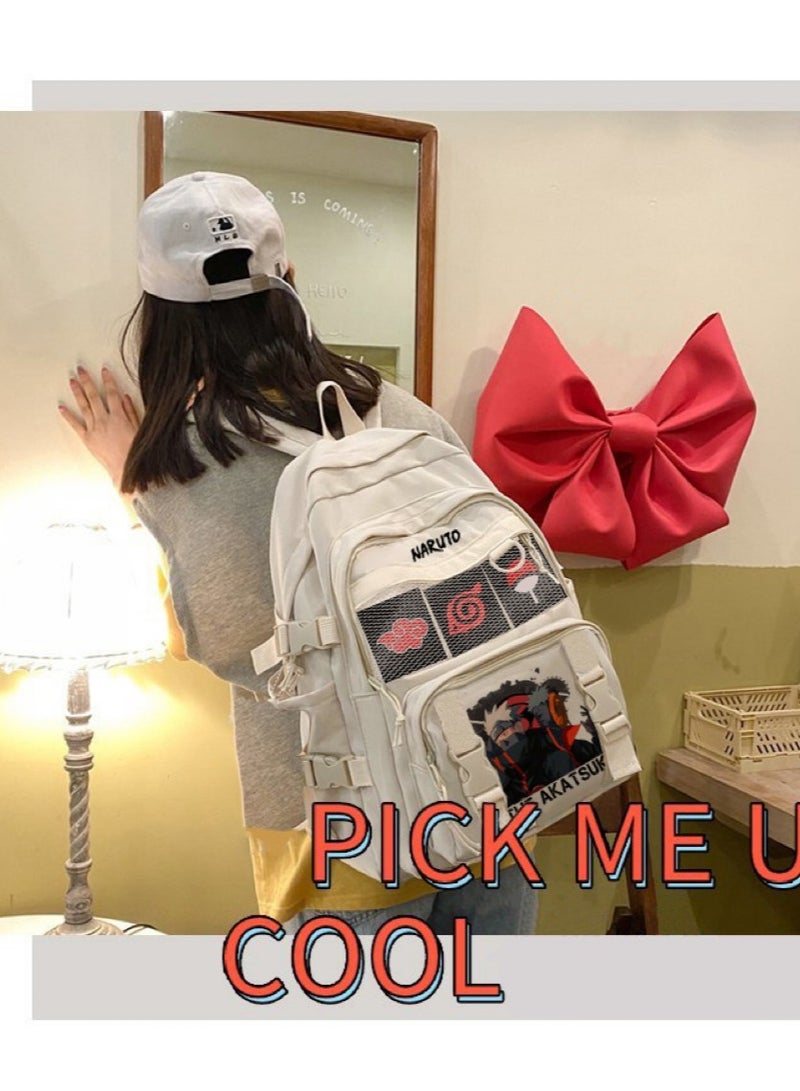 KUYING Naruto Backpack Anime Backpack  - Image 5